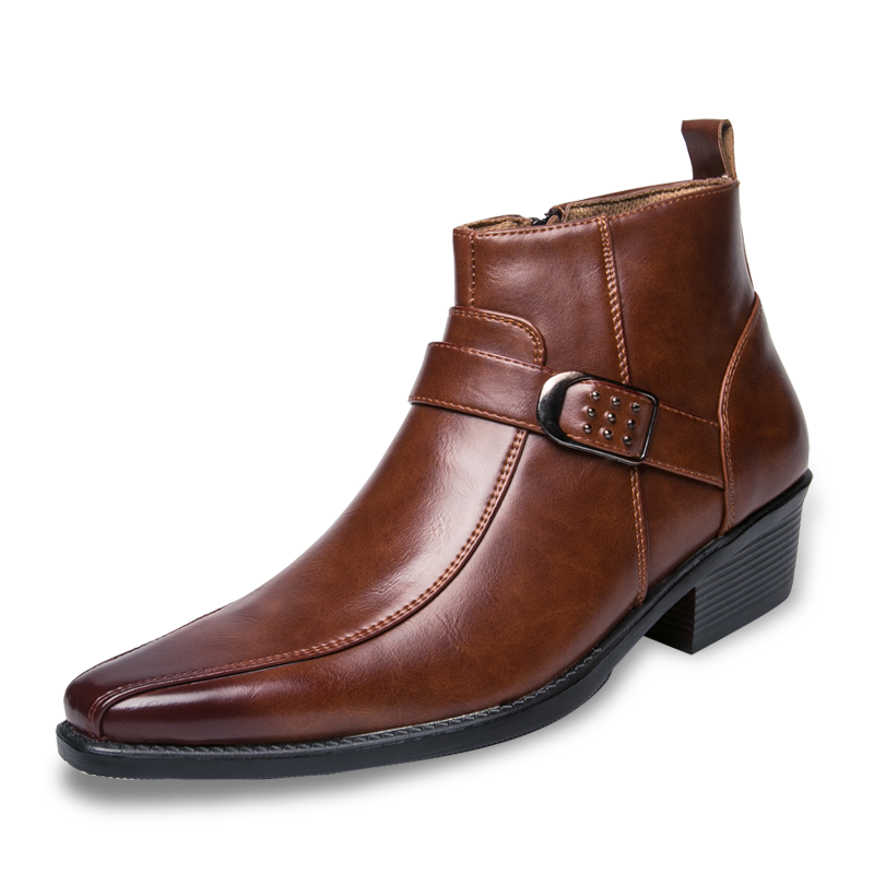 Classic Learning Men's Boots - Felix-Brown-6.5-Nora Luxe