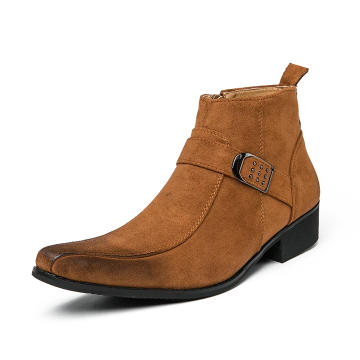 Classic Learning Men's Boots - Felix-Brown/Black-6.5-Nora Luxe
