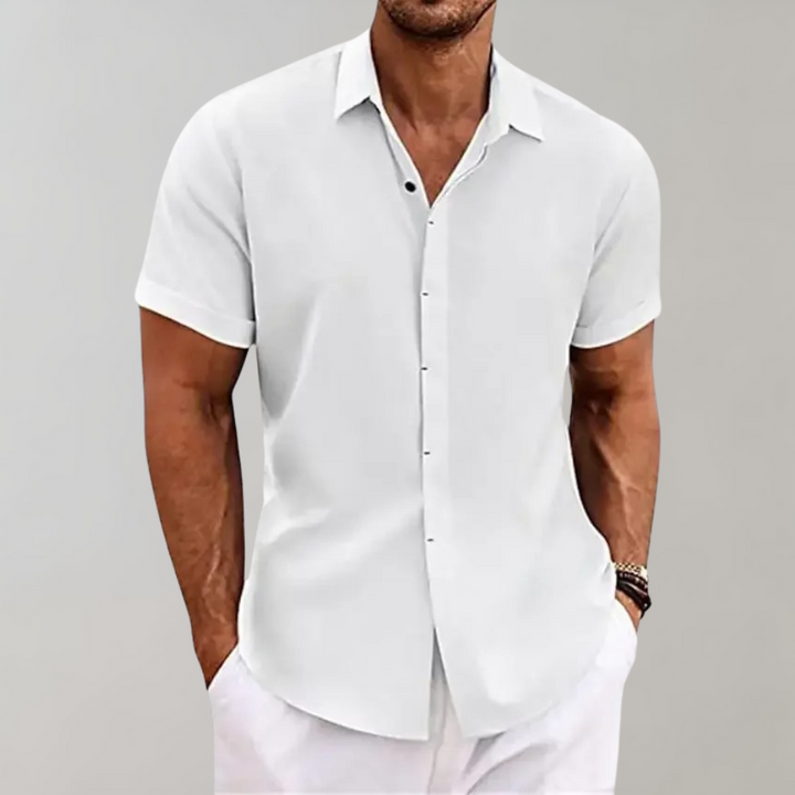 Classic Men's Polo - Harrison-White-S-Nora Luxe