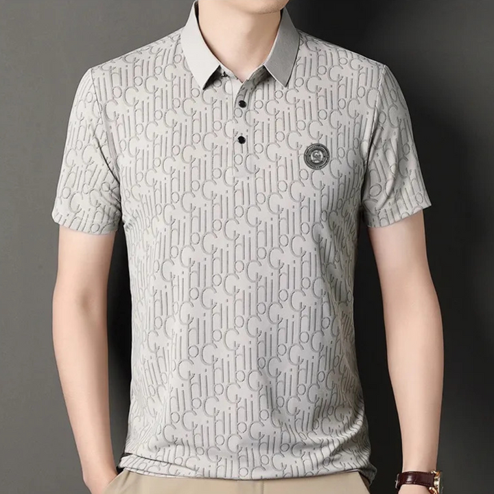 Classic Men's Polo - Timo-Beige-S-Nora Luxe