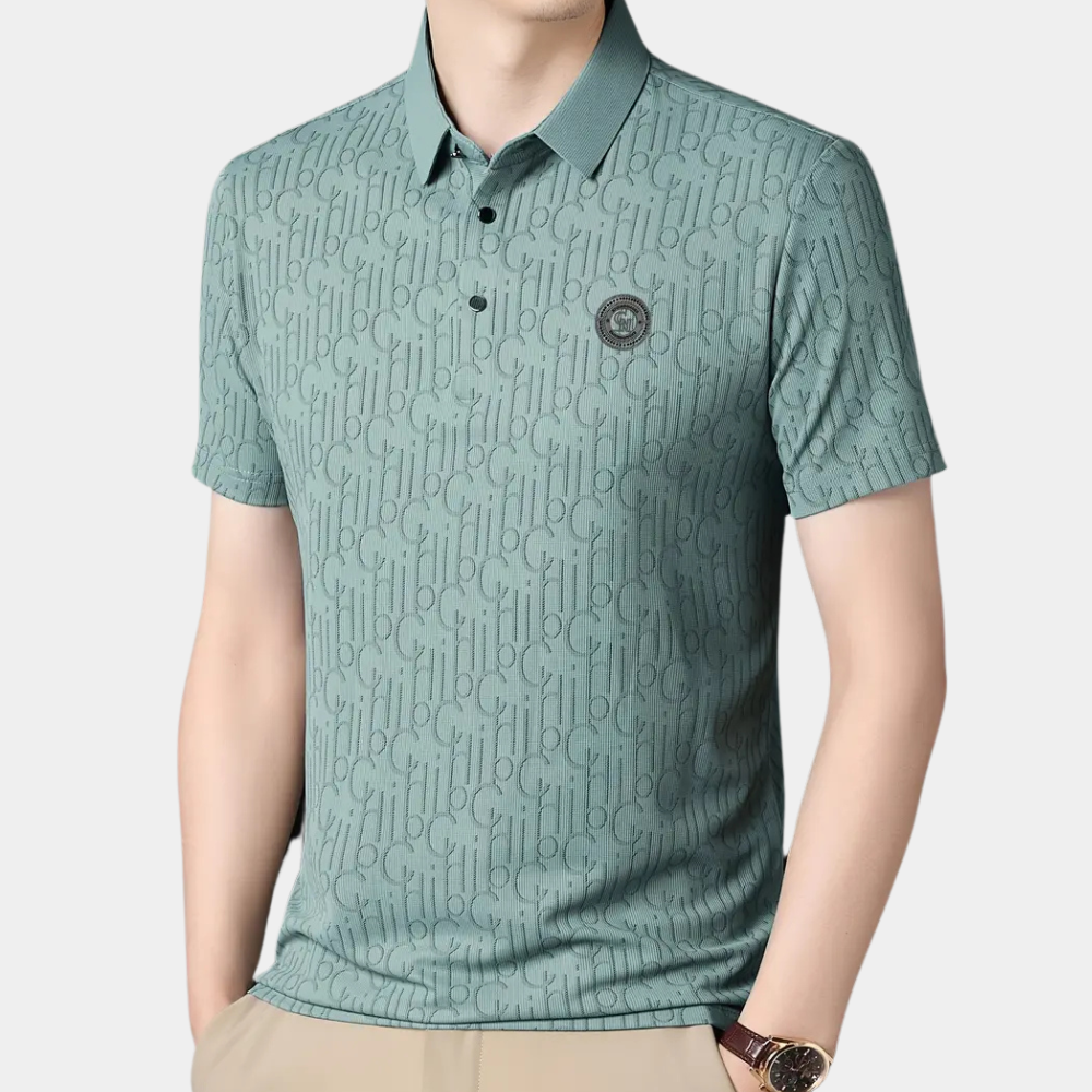Classic Men's Polo - Timo-Beige-S-Nora Luxe