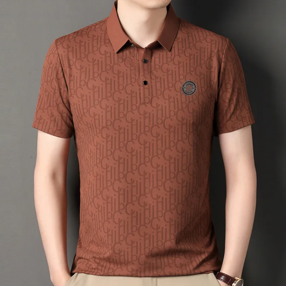 Classic Men's Polo - Timo-Brown-S-Nora Luxe