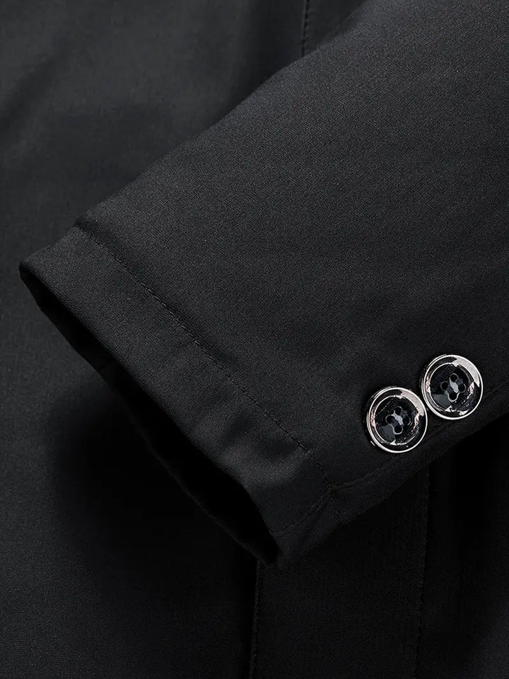 Classic Men's Trench Coat – Renovan-Dark blue-S-Nora Luxe