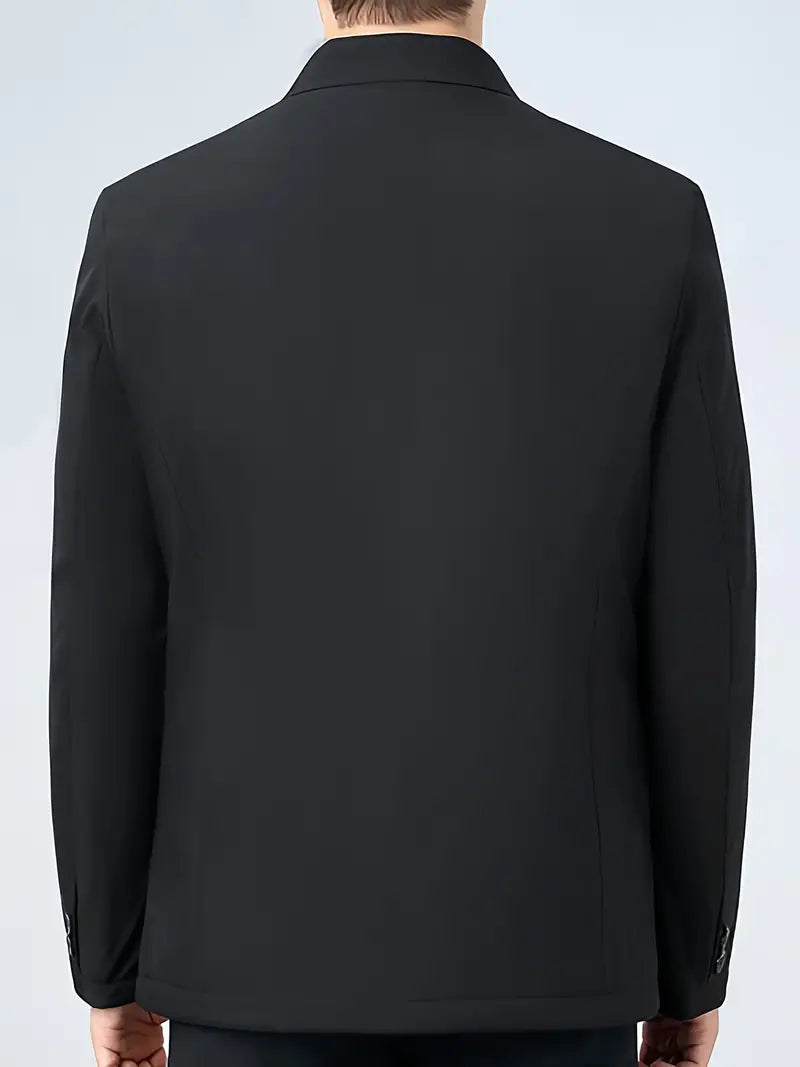 Classic Men's Trench Coat – Renovan-Dark blue-S-Nora Luxe