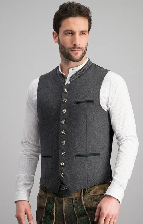 Classic Men's Waistcoat with a Modern Touch - Maxim-M-Nora Luxe