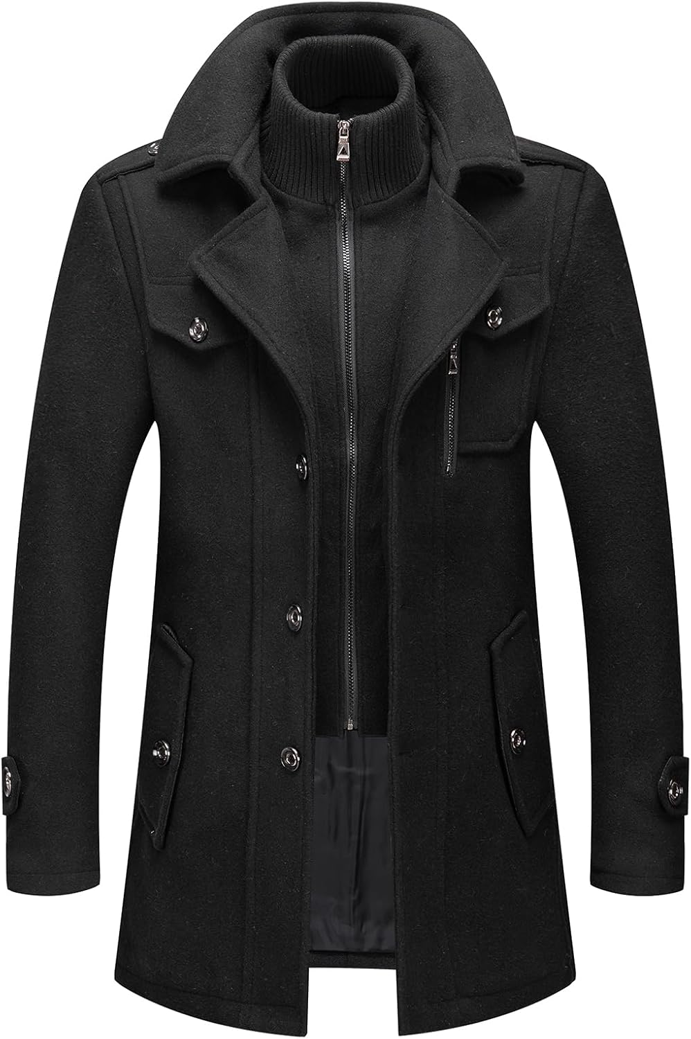 Classic Men's Winter Blazer - Luca-Brown-S-Nora Luxe