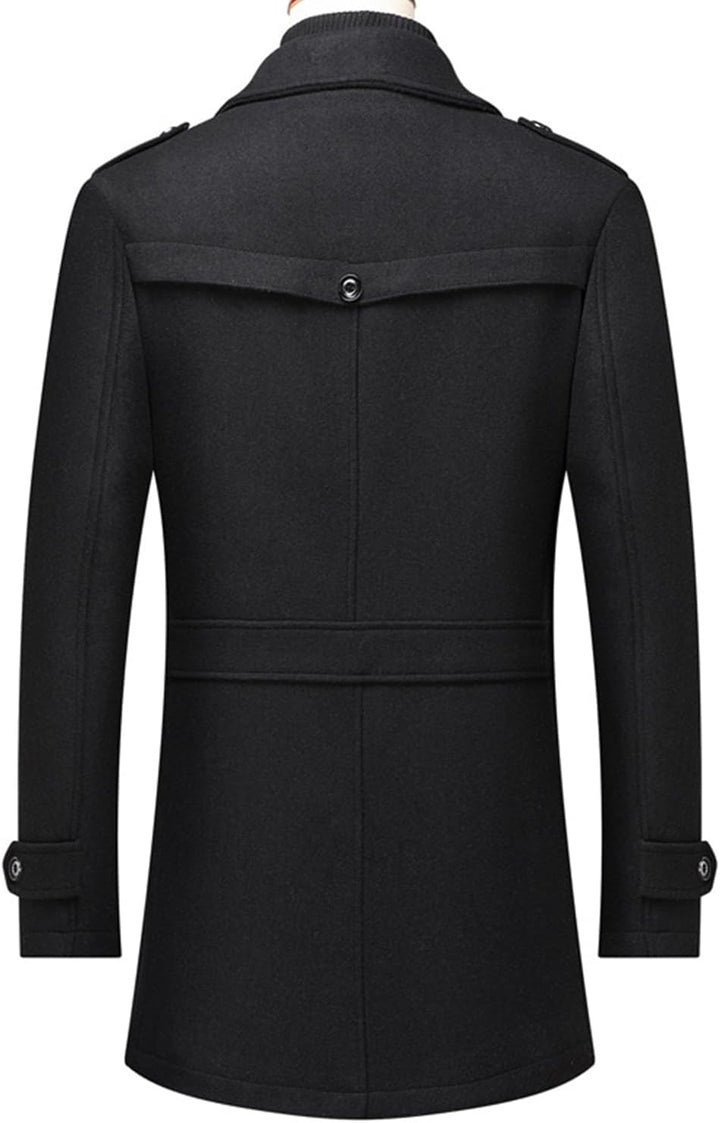 Classic Men's Winter Blazer - Luca-Brown-S-Nora Luxe