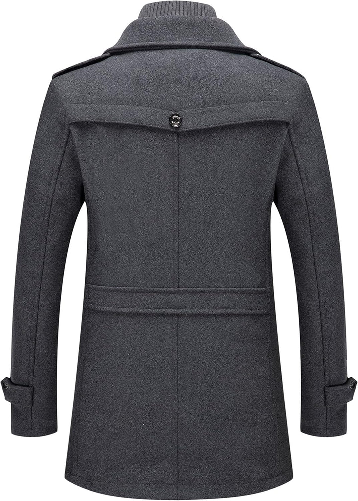 Classic Men's Winter Blazer - Luca-Brown-S-Nora Luxe