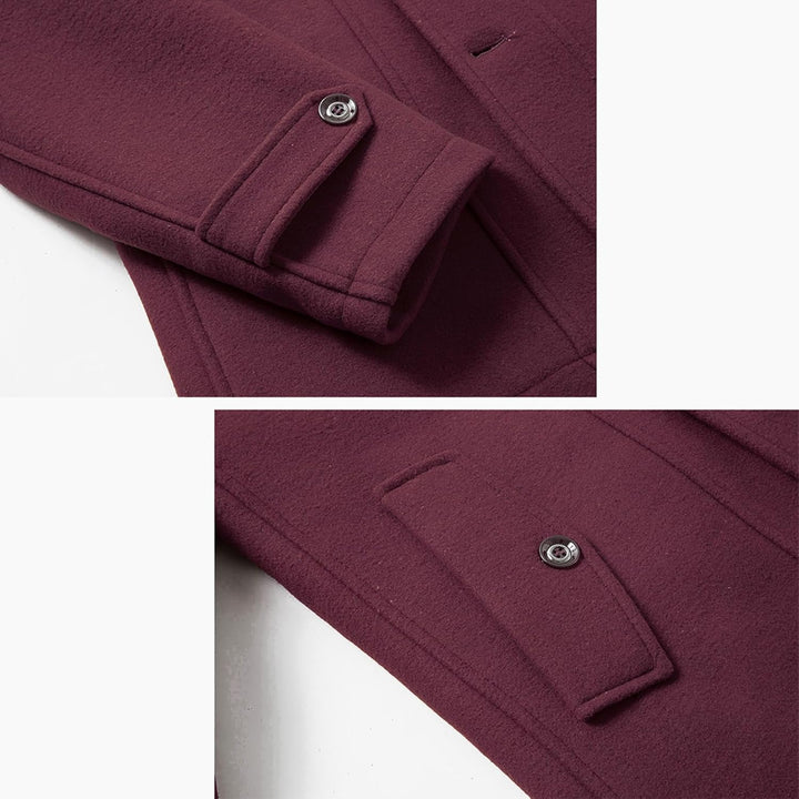 Classic Men's Winter Blazer - Luca-Brown-S-Nora Luxe