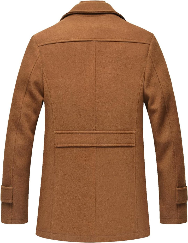Classic Men's Winter Blazer - Luca-Brown-S-Nora Luxe