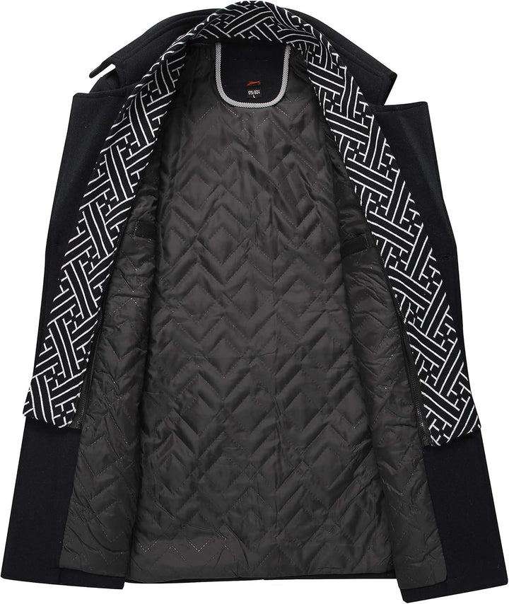 Classic Men's Winter Blazer - Luca-Brown-S-Nora Luxe
