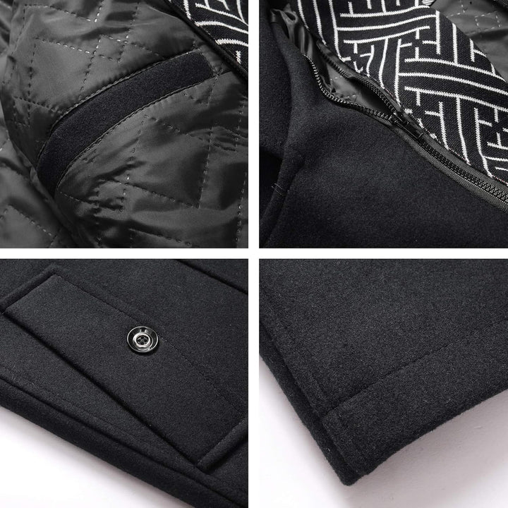Classic Men's Winter Blazer - Luca-Brown-S-Nora Luxe