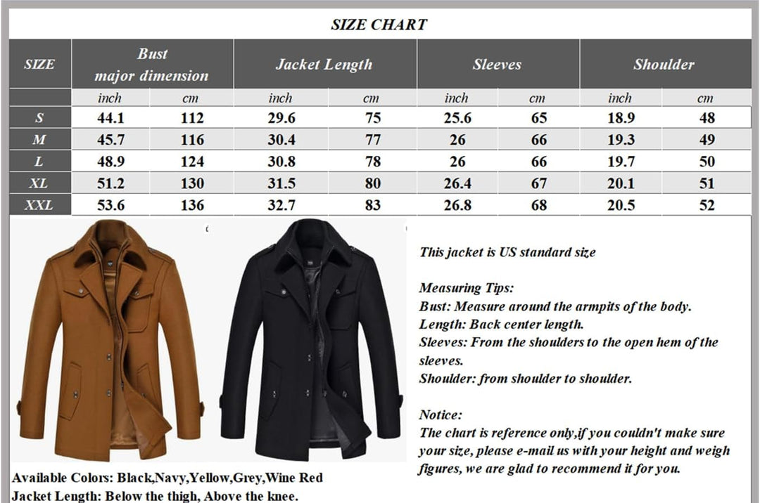 Classic Men's Winter Blazer - Luca-Brown-S-Nora Luxe