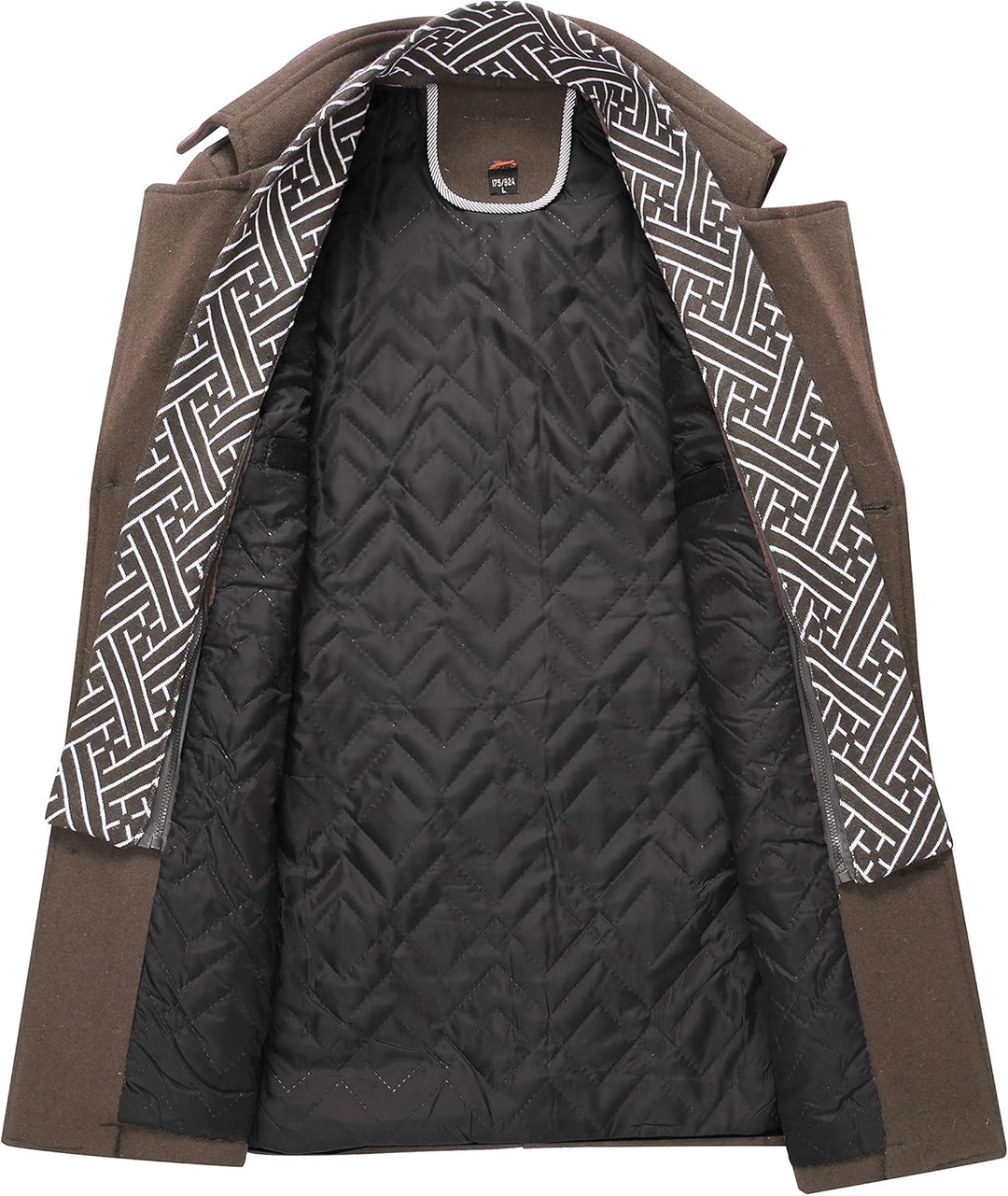 Classic Men's Winter Blazer - Luca-Brown-S-Nora Luxe