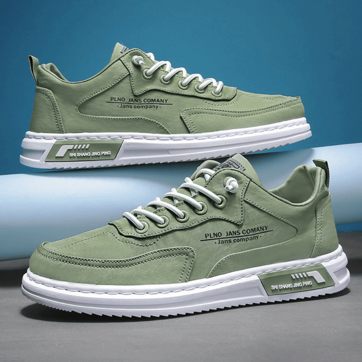 Classic Orthopaedic Men's Sneakers - Oscar-Green-6-Nora Luxe