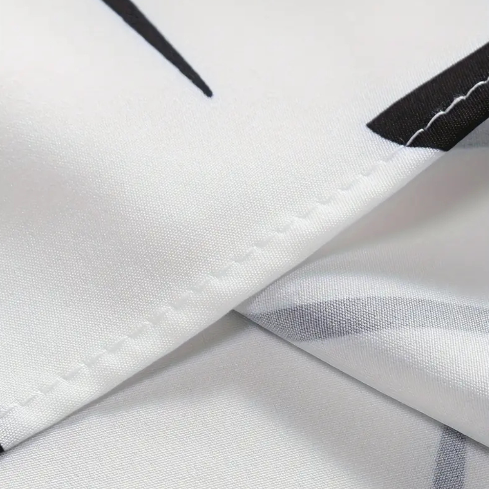 Classic Shirt with Button Closure for Men - Hugo-S-Nora Luxe