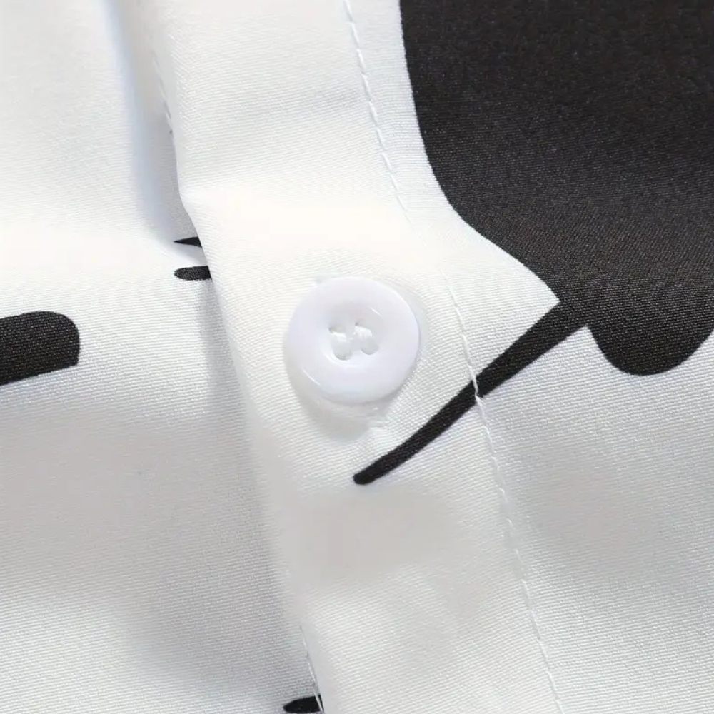 Classic Shirt with Button Closure for Men - Hugo-S-Nora Luxe