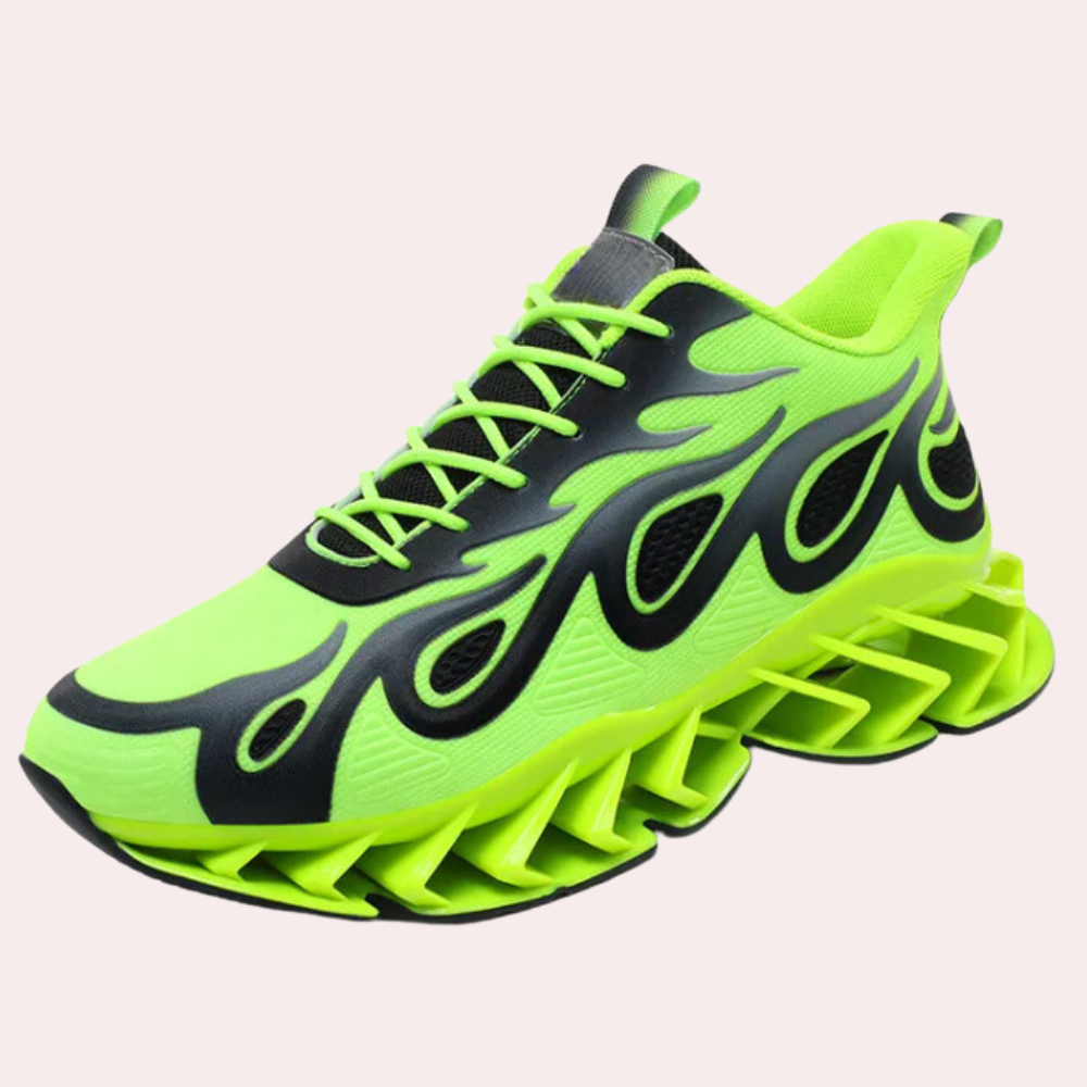 Classic Sneakers for Men - Lennox-Green-7-Nora Luxe
