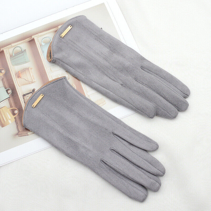 Classic Sweden Women's Gloves - SuaveTouch-Gray-Nora Luxe