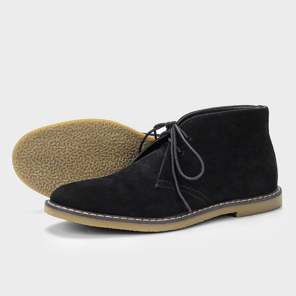 Classic Vintage Men's Shoes - Tobias-Sweden Black-5.5-Nora Luxe