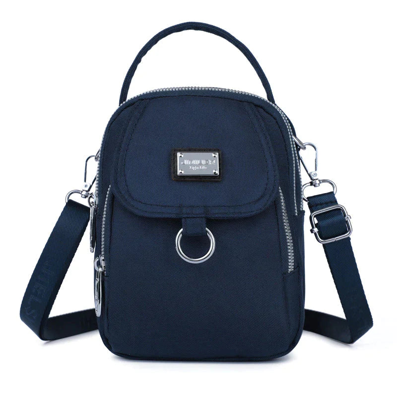 Classic Women's Bag with Ample Storage - Celeste-Blue-The Livary