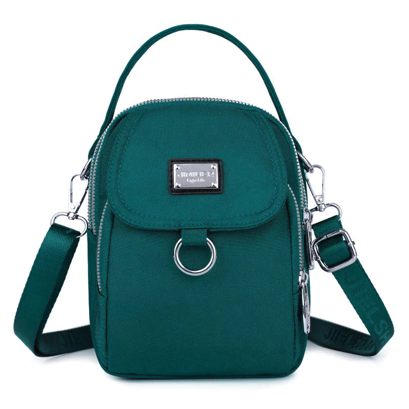Classic Women's Bag with Ample Storage - Celeste-Green-The Livary