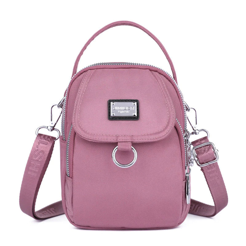 Classic Women's Bag with Ample Storage - Celeste-Pink-The Livary