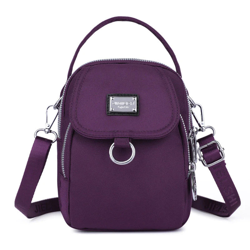 Classic Women's Bag with Ample Storage - Celeste-Purple-The Livary