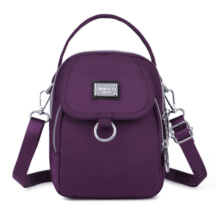 Classic Women's Bag with Ample Storage - Celeste-Purple-The Livary