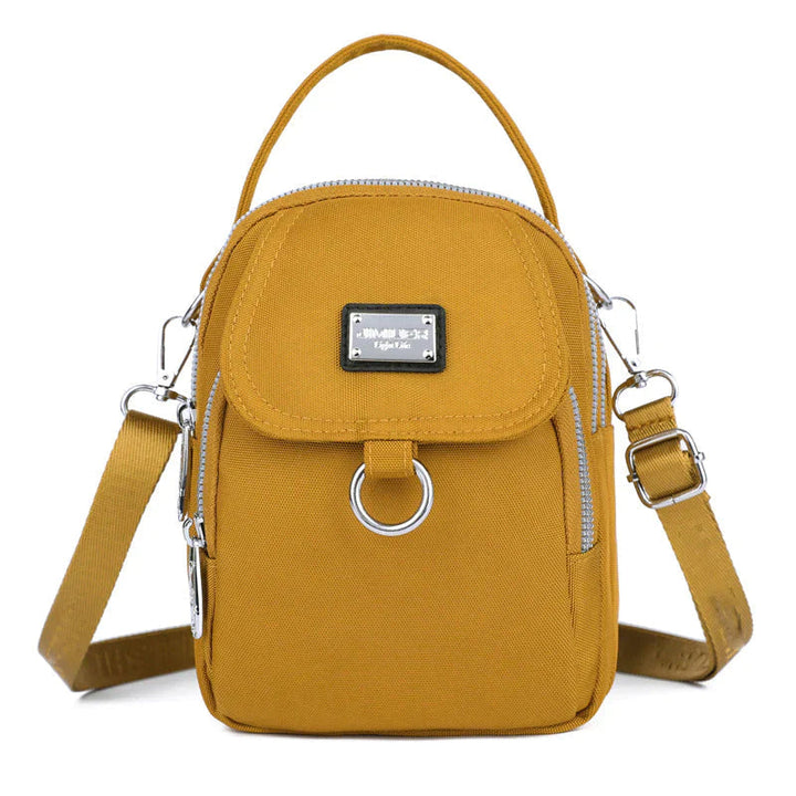 Classic Women's Bag with Ample Storage - Celeste-Yellow-The Livary