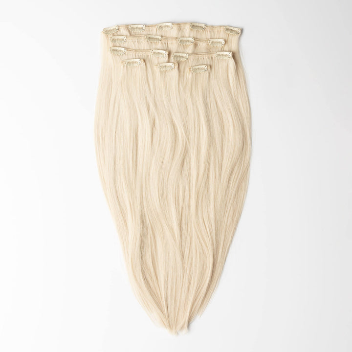 Clip-in Hair Extension Set – Sorella (Light Ash Blonde 60B)-Nora Luxe