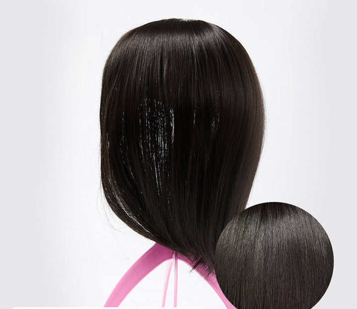 Clip-in Hair Piece with Bangs – Livia-04#-Nora Luxe