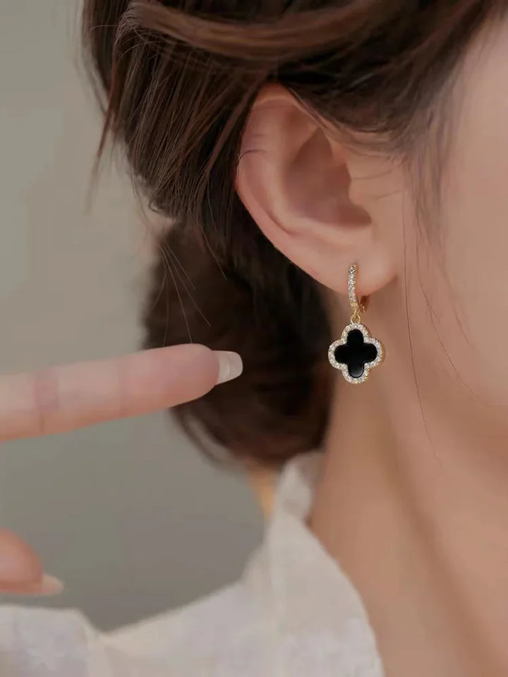 Clover Earrings - Clara-Green-Nora Luxe