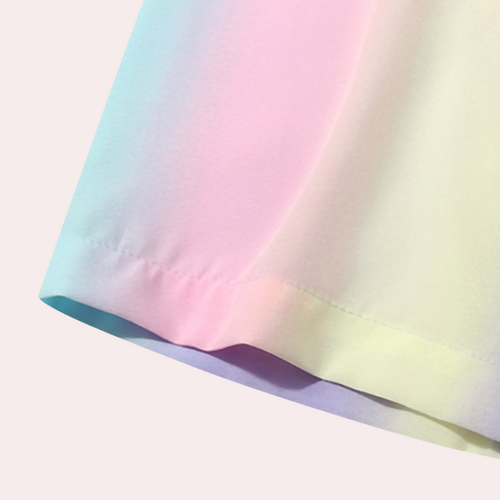 Colorful Striped Shirt for Men - Lorenzo-S-Nora Luxe