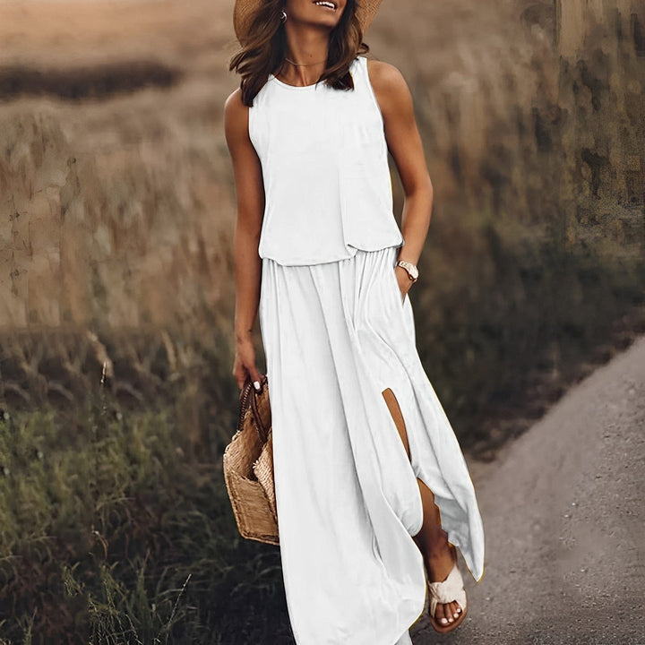 Colourful Stylish Summer Dress - Sophie Richter-White-S-50% DISCOUNT!-Nora Luxe