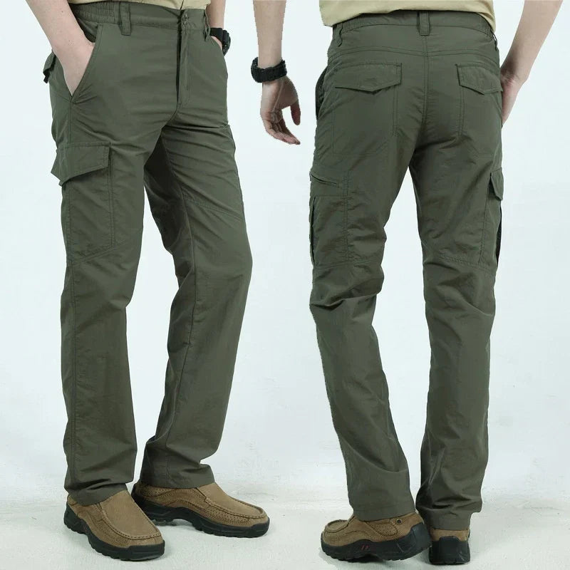 Combat Cargo Trousers for Men - Lucas-Black-S-Nora Luxe