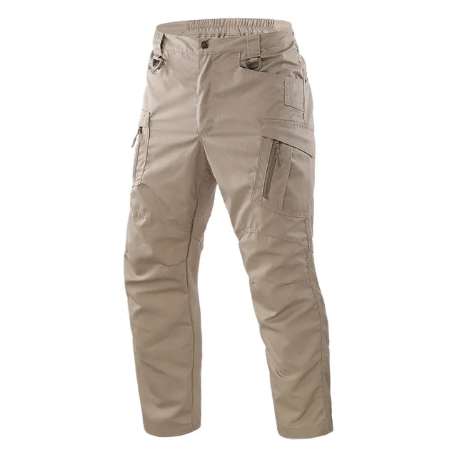 Combat Cargo Trousers for Men - Lucas-Khaki-S-Nora Luxe