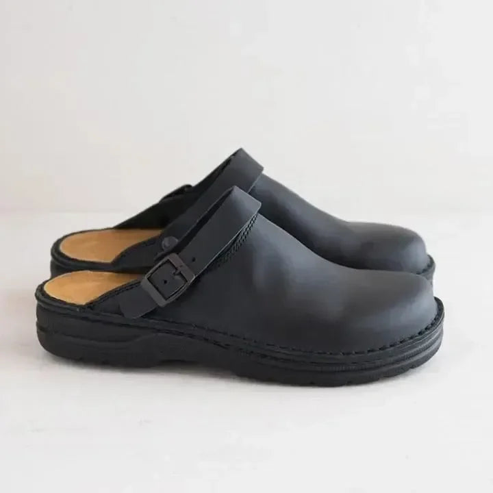 Comfort clogs for Men – Bruno-Black-6-The Livary