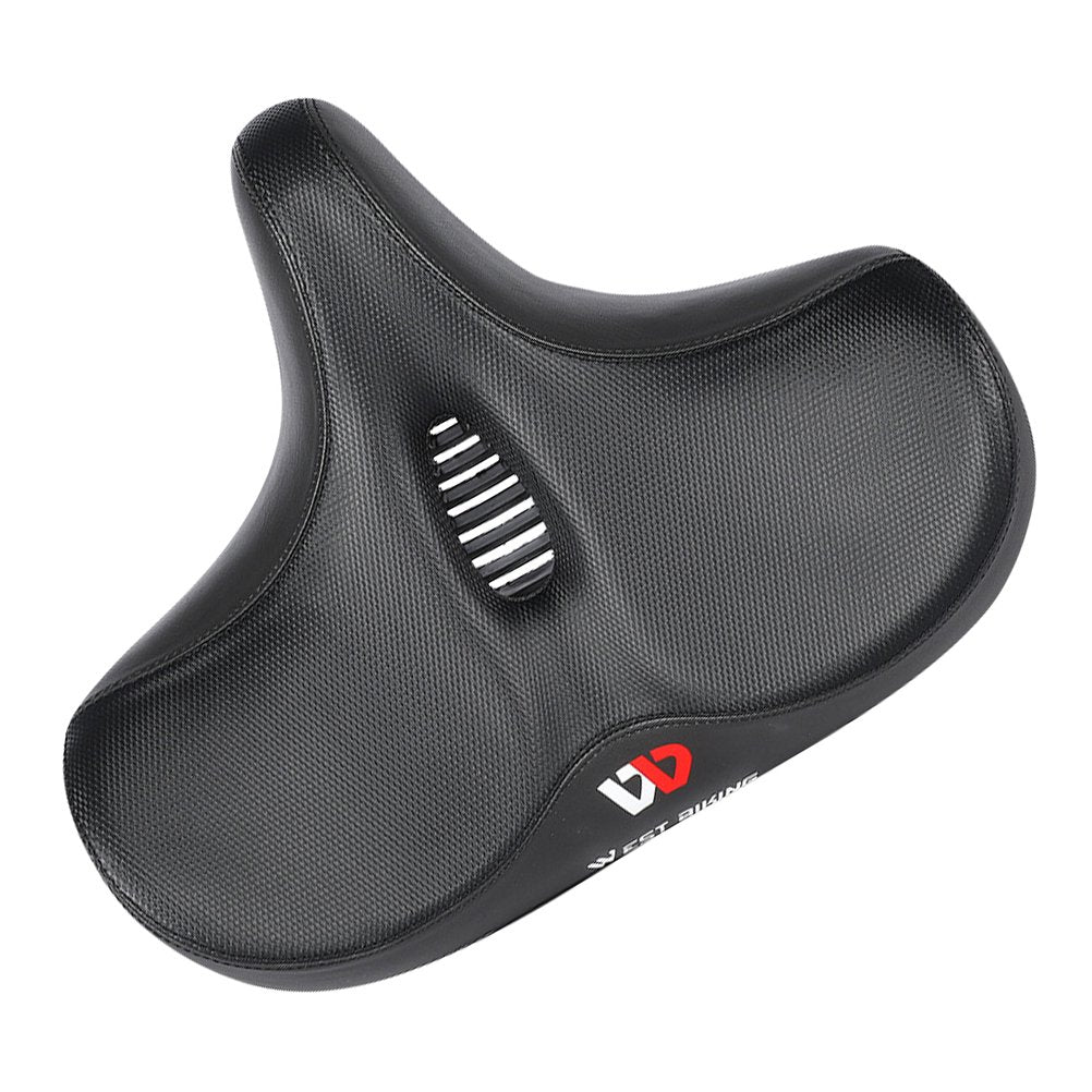 Comfort Gel Bicycle Saddle - BigRide-Black-Nora Luxe