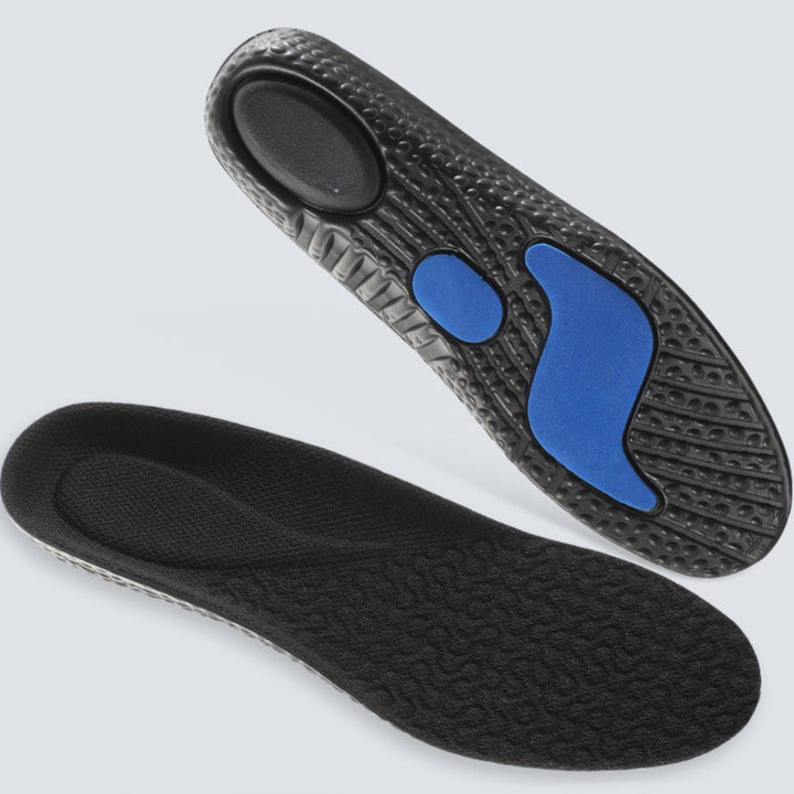 Comfort Insoles with Arch Support - OrthoBalance-Gray-3.0-4.0-Nora Luxe