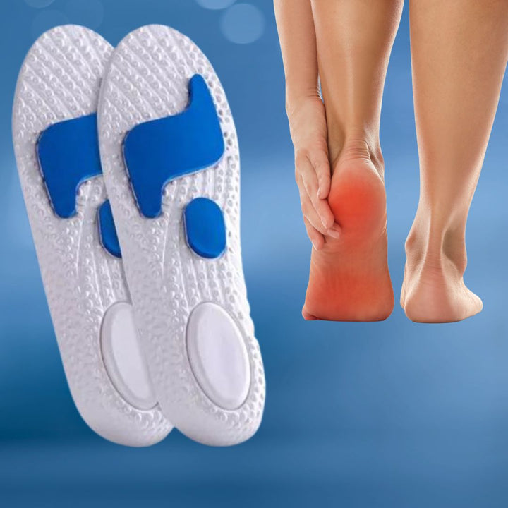 Comfort Insoles with Arch Support - OrthoBalance-Gray-3.0-4.0-Nora Luxe