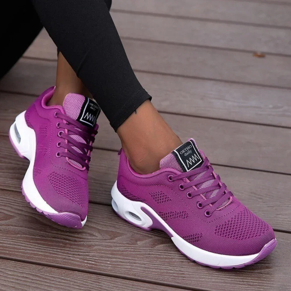 Comfort Orthopaedic Shoes | Support for the Whole Day | Stylish Design-Purple-5-Nora Luxe