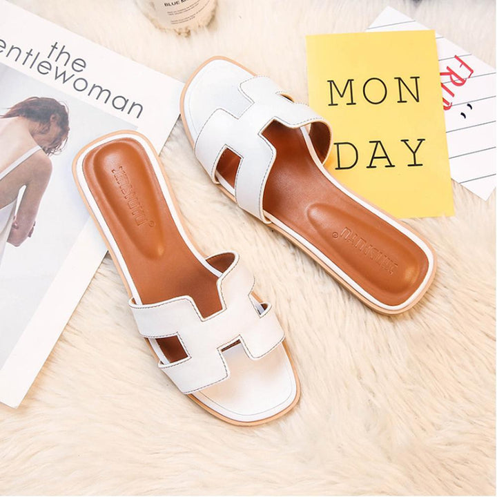 Comfortable and Fashionable Slippers - TrendySoft-Black-2.5-Nora Luxe
