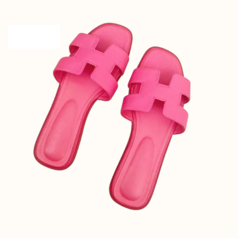 Comfortable and Fashionable Slippers - TrendySoft-Pink-2.5-Nora Luxe