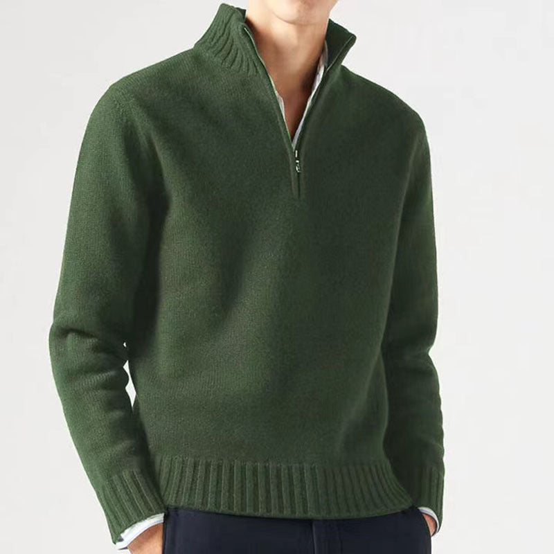 Comfortable and Stylish Men's Sweater - Mason-Green-M-Nora Luxe