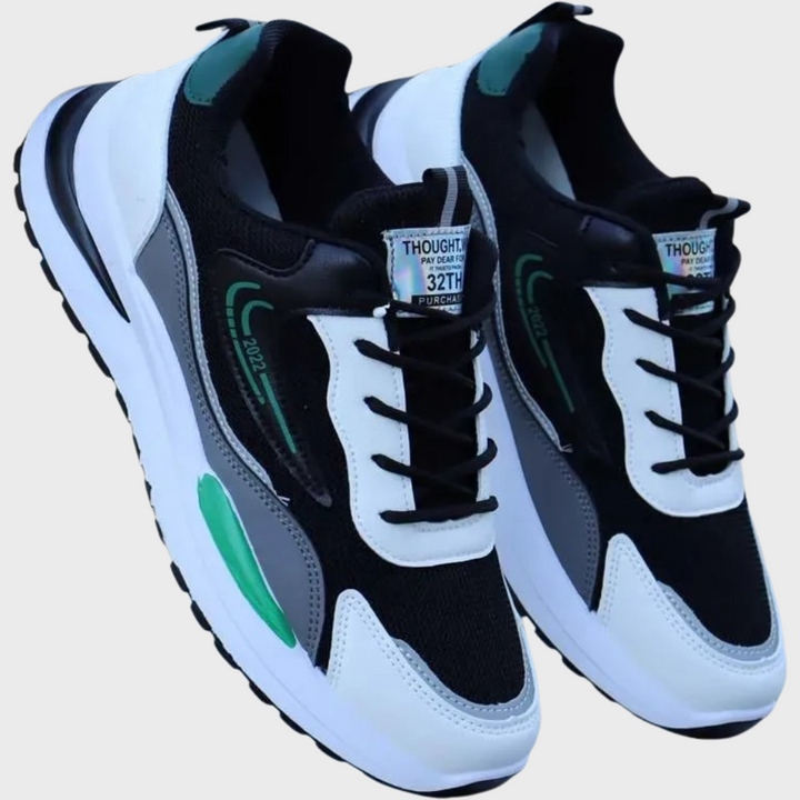 Comfortable and Stylish Sports Shoes for Men - Vigo-Black mesh-6.5-Nora Luxe