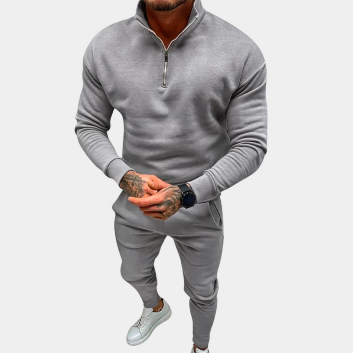 Comfortable and Stylish Tracksuit for Men - Jason-Gray-S-Nora Luxe