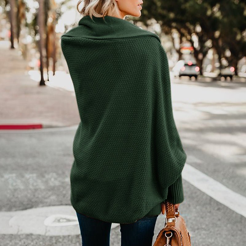 Comfortable and Stylish Women's Cardigan - Livia-Green-One Size-Nora Luxe