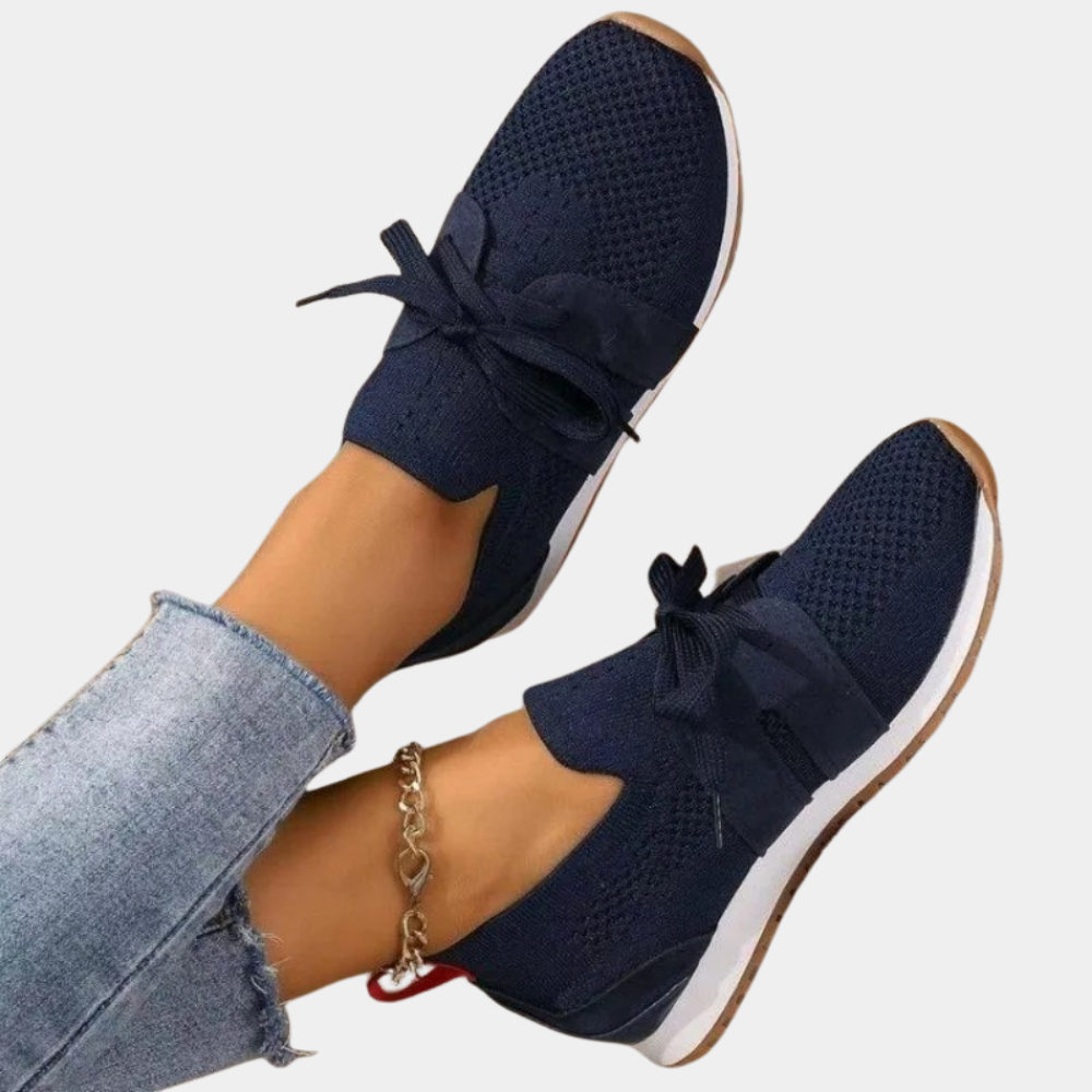 Comfortable and Stylish Women's Sneakers - Nova-Dark blue-6-Nora Luxe