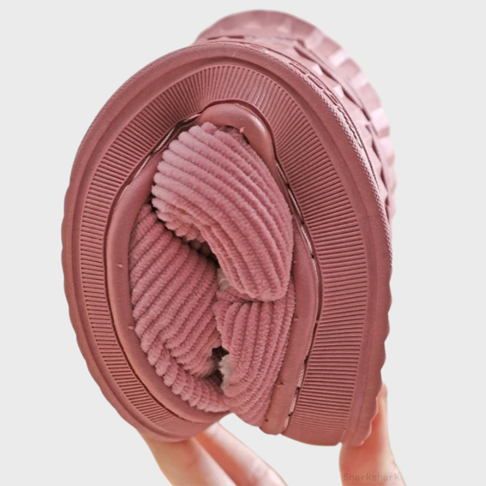 Comfortable and Warm Women’s Slippers - Seraphina-Pink-3.0-Nora Luxe